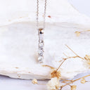 White Diamond White Gold Pendant