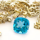 Loose Blue Topaz Gemstone