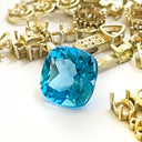 Loose Blue Topaz Gemstone
