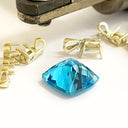 Loose Blue topaz gemstone