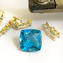 Loose Blue topaz gemstone