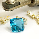 Loose Blue topaz gemstone