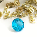 Loose Blue Topaz Gemstone