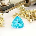 Loose Blue Topaz Gemstone
