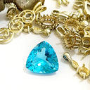 Loose Blue Topaz gemstone