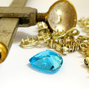 Loose Blue Topaz gemstone