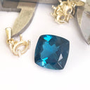 Loose London blue topaz gemstone