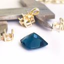 Loose London blue topaz gemstone
