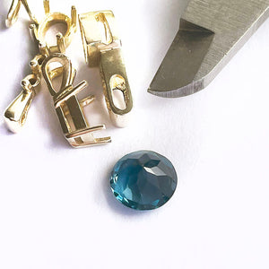 Loose London Blue Topaz Gemstone