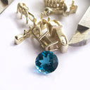 Loose London Blue Topaz Gemstone