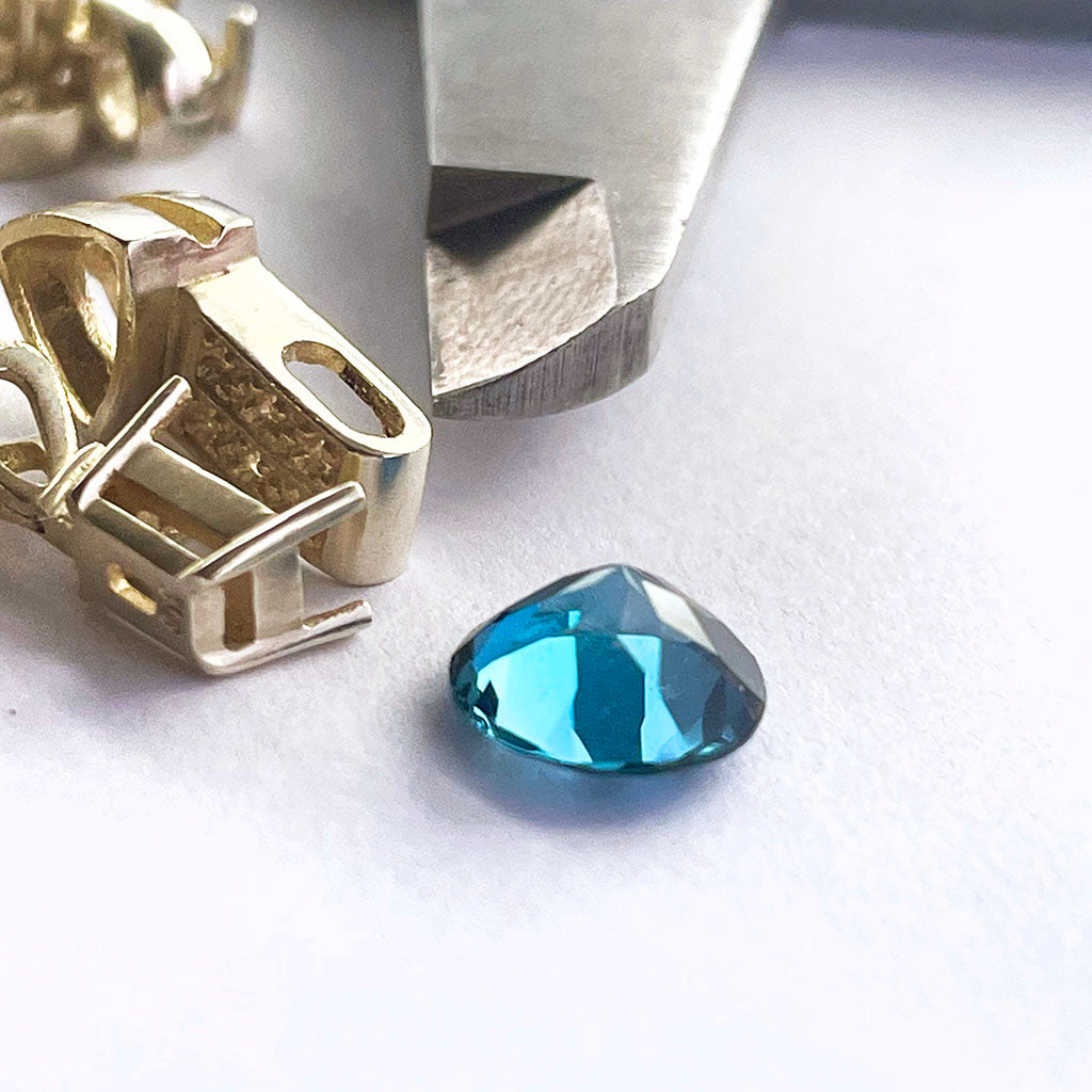 Loose London Blue Topaz Gemstone