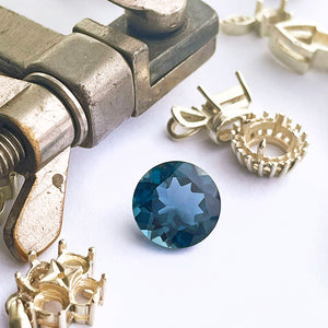 Loose London Blue Topaz Gemstone