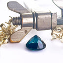 loose london blue topaz gemstone