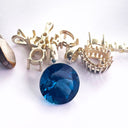 Loose London blue topaz gemstone