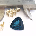 Loose London Blue Topaz gemstone