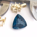 Loose London Blue Topaz gemstone