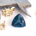 Loose London Blue Topaz gemstone