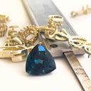 Loose London Blue Topaz gemstone