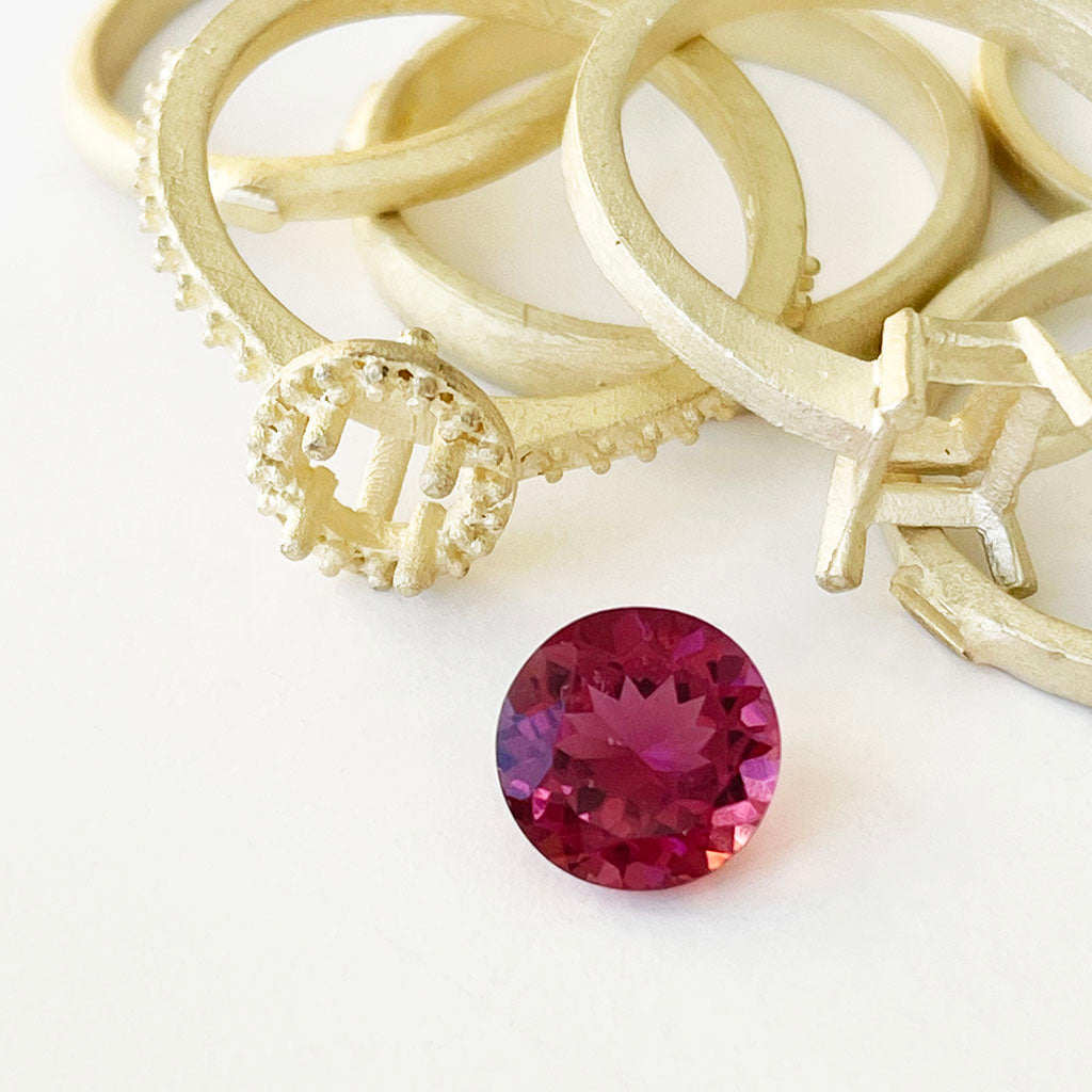 Tourmaline - Pink Round Cut - 1.78ct