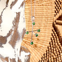 Tsavorite White Gold Southern Cross Pendant