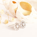 White Diamond White Gold Earrings