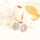 White Diamond White Gold Earrings