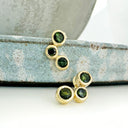 Green Tourmaline Earrings