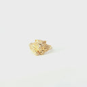 Enigmatic Resting Leopard Yellow Gold Ring