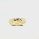 The Plateau Table Mountain Ring in Yellow Gold