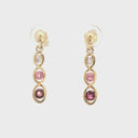 Delightful All The Pinks Drop Earrings