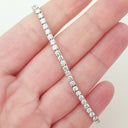 5ct White Diamond Tennis Bracelet