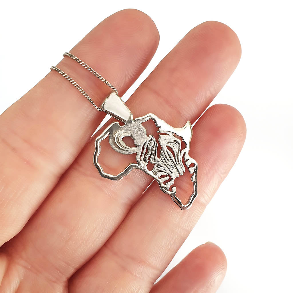 Africa Zebra Pendant