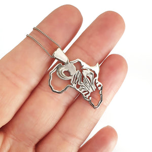 Africa Zebra Pendant