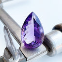 Amethyst - Purple Pear Cut - 20.36ct
