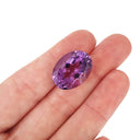 Amethyst - Purple Oval Cut - 18.25ct