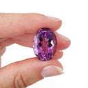 Amethyst - Purple Oval Cut - 18.25ct