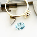 Aquamarine - Oval Cut - 1.08ct