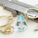 Aquamarine - Pear Cut - 10.36ct