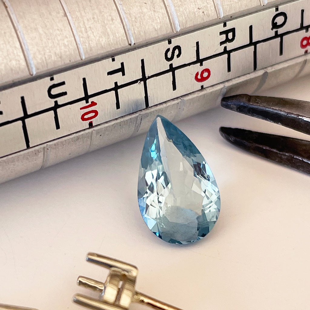 Aquamarine - Pear Cut - 2.43ct