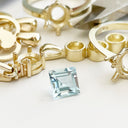 Aquamarine - Square Cut - 1.01ct
