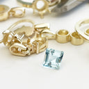 Aquamarine - Square Cut - 1.01ct