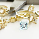 Aquamarine - Square Cut - 1.01ct