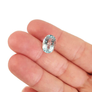 Aquamarine - Oval Cut - 4.22ct