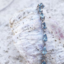 Aquamarine Tennis Bracelet
