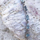 Aquamarine Tennis Bracelet