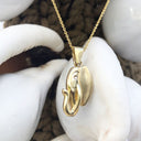 Artdeco Inspired Elephant Pendant