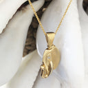 Artdeco Inspired Elephant Pendant