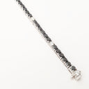 BLACK AND WHITE DIAMOND TENNIS BRACELET