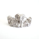 Big 5 Relief White Gold Ring