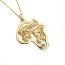 Big 5 and Tanzanite Africa Pendant